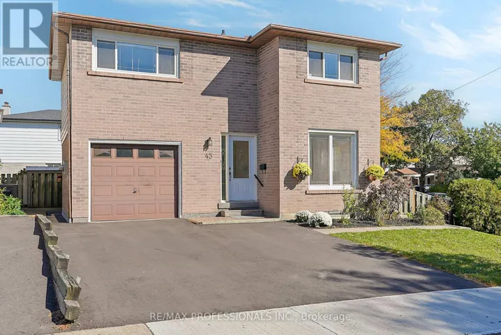 43 FRANCA CRESCENT, Toronto (Mount Olive-Silverstone-Jamestown), Ontario M9V4T8