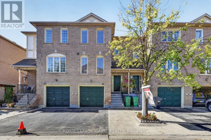 51 - 2 SIR LOU DRIVE, Brampton (Fletcher's Creek South), Ontario L6Y5A8