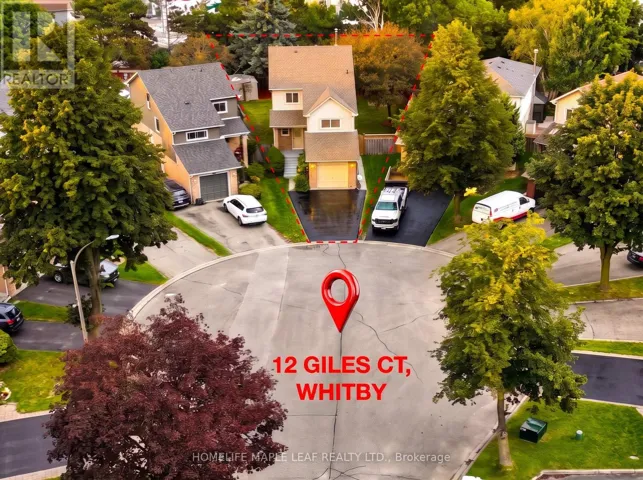 12 GILES COURT, Whitby (Blue Grass Meadows), Ontario L1N8T5