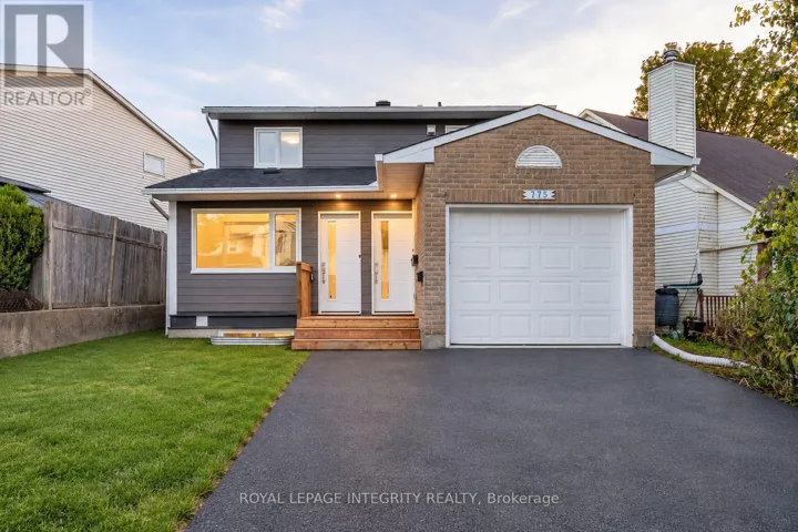 B - 775 KINGFISHER CRESCENT, Ottawa, Ontario K1E2L5