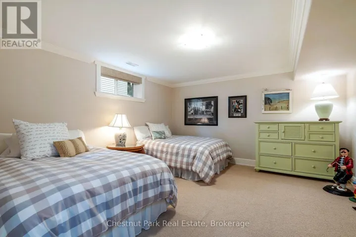 Spacious guest bedroom 3 in the basement