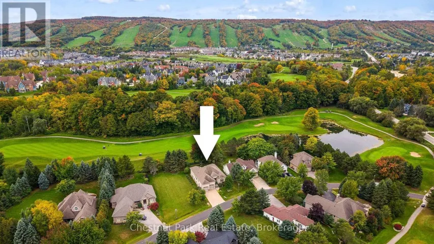 Located on the 6th fairway and close to Blue Mtn