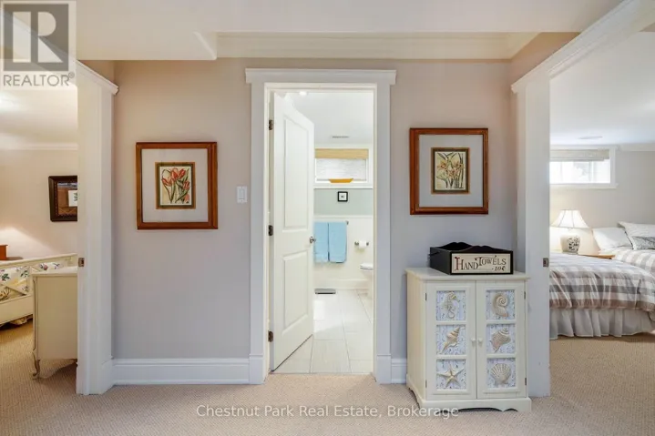 2 bedrooms and 4 pc bathroom in the basement