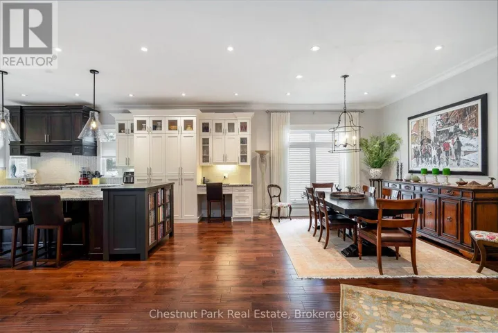 Custom cabinetry and upgraded lighting throughout