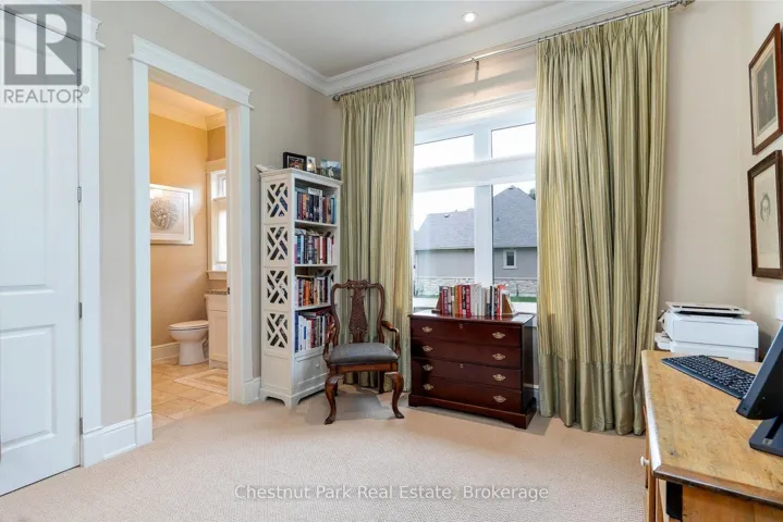 Guest bedroom 1 w/3 pc ensuite now used as office