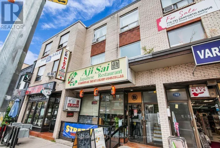 783 DANFORTH AVENUE, Toronto (Blake-Jones), Ontario M4J1L2