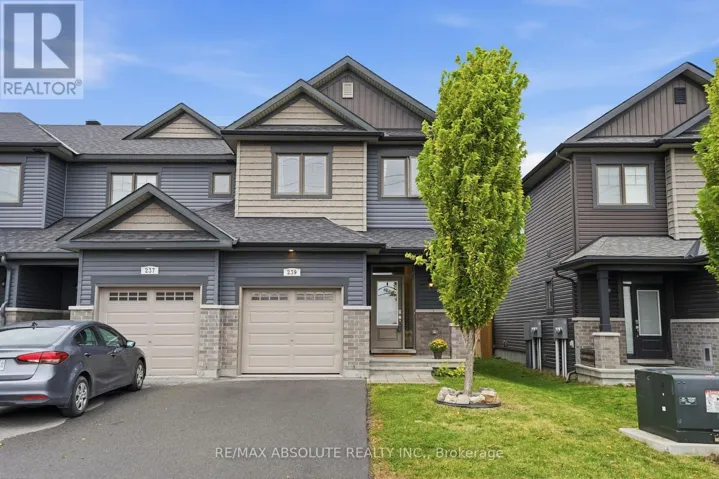239 TIM SHEEHAN PLACE, Ottawa, Ontario K2V0N1