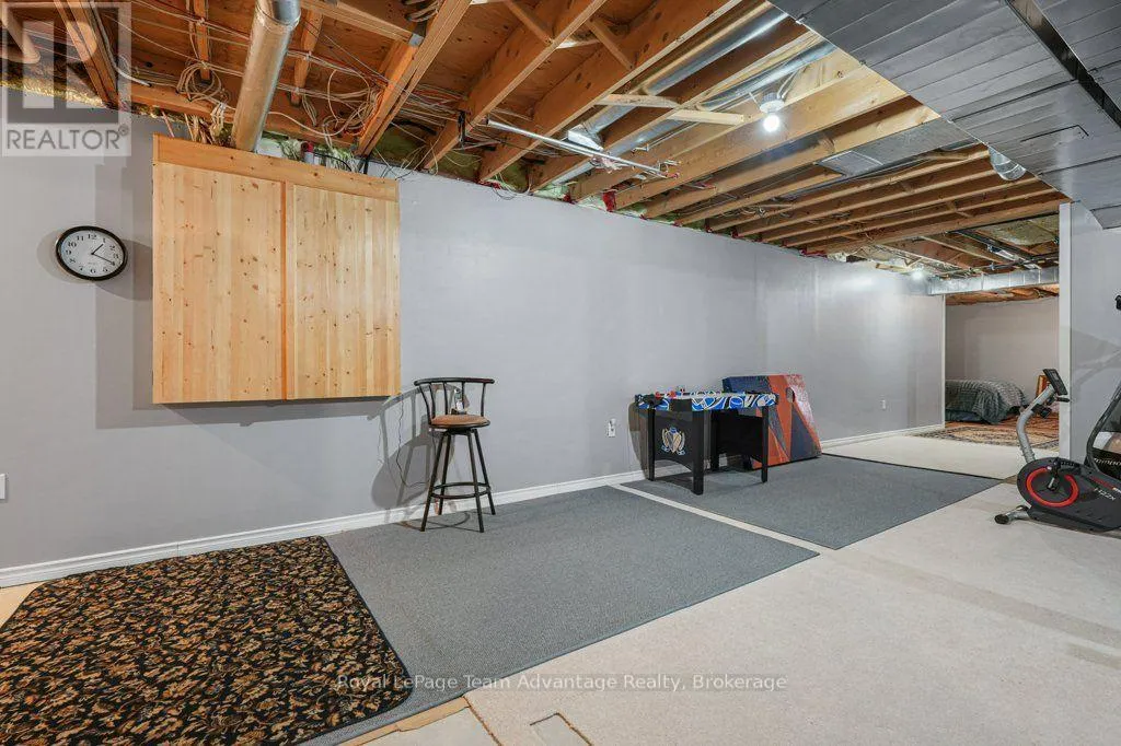 Rec Room in Basement Rec Room in Basement