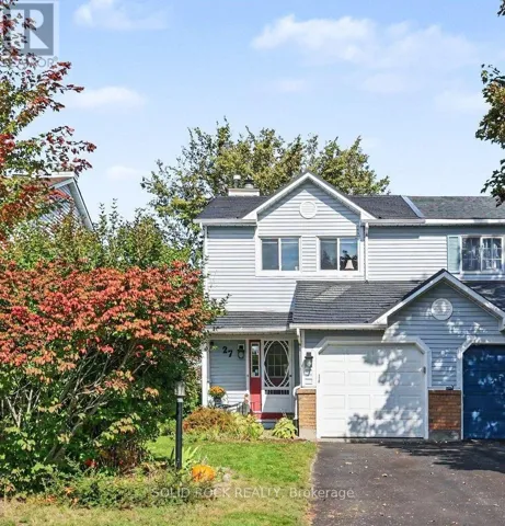 27 RANDALL JAMES DRIVE, Ottawa, Ontario K2S1L9