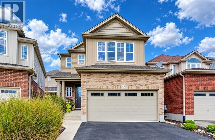 43 RIVERTRAIL Avenue, Kitchener, Ontario N2A0H8