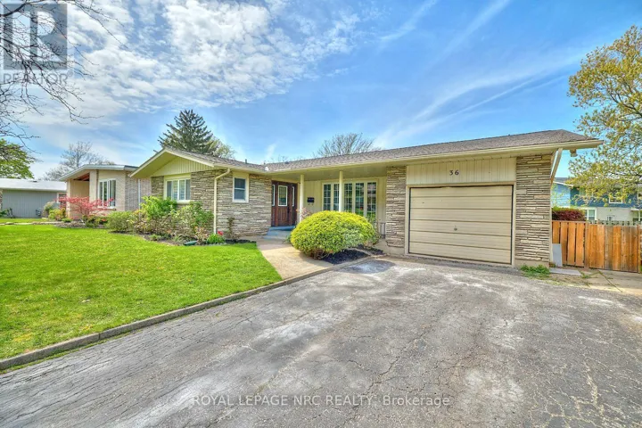 36 VALERIE DRIVE, St. Catharines (Glendale/Glenridge), Ontario L2T3G5
