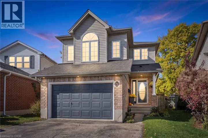 70 INGE Court, Kitchener, Ontario N2K3V7