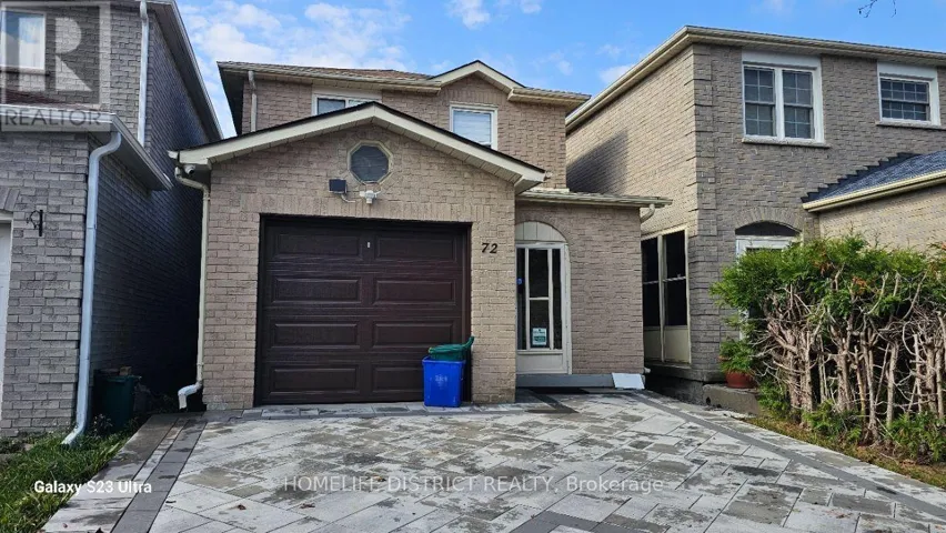 72 STATHER CRESCENT, Markham (Milliken Mills East), Ontario L3S1C4