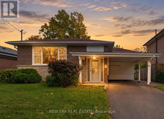 15 MARLENA DRIVE, Toronto (West Hill), Ontario M1E2Y9
