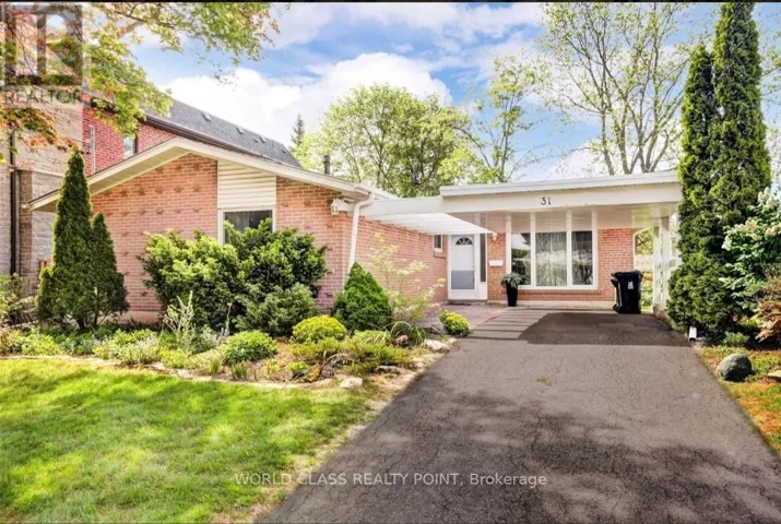 31 GROVE PARK CRESCENT, Toronto (Don Valley Village), Ontario M2J2C7