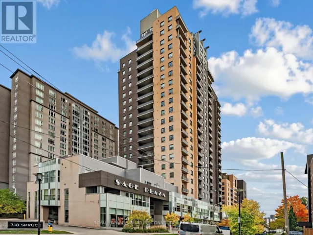 602 - 318 SPRUCE STREET, Waterloo, Ontario M5A2J5