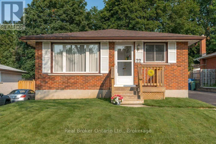 22 MOUNTFORD DRIVE, Guelph (Grange Road), Ontario N1E6E9
