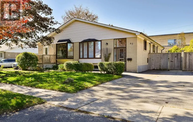 47 BURCHER ROAD, Ajax (South East), Ontario L1S2P9