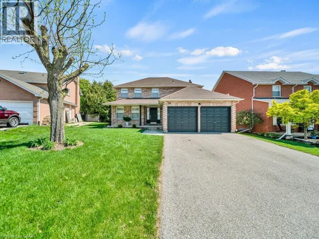 16 GLENNIE Court, Cambridge, Ontario N1T1L1