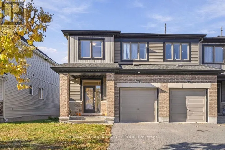 669 JEROME JODOIN DRIVE, Ottawa, Ontario K4A1G9
