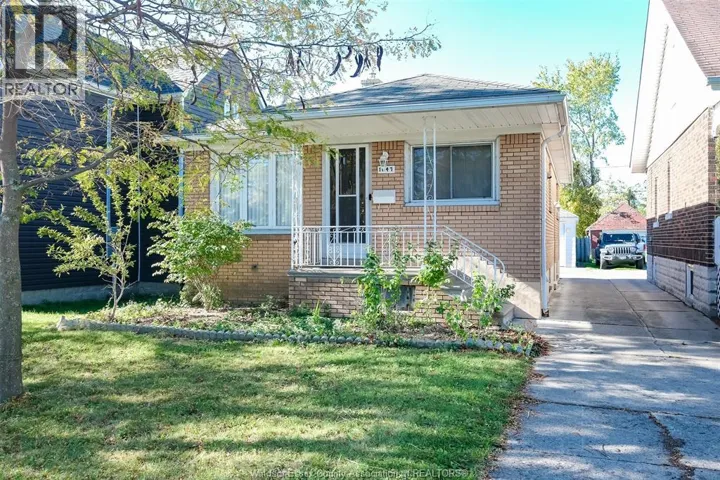 1647 BENJAMIN, Windsor, Ontario N8X4N7