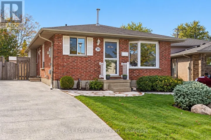 39 GERALD CRESCENT, London South (South J), Ontario N5Z5A4