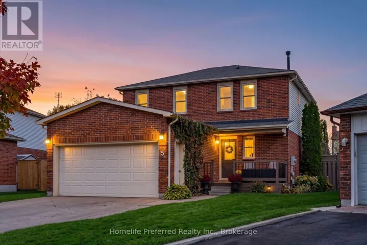 5 SOUCH COURT, Clarington (Bowmanville), Ontario L1C4G3
