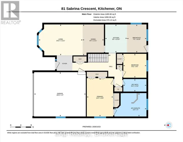 Main Level Floor Plan
