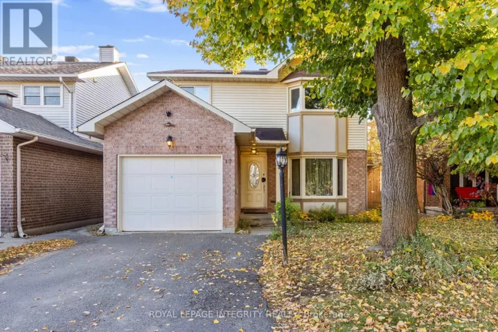 17 CONSTABLE STREET, Ottawa, Ontario K2J3G3