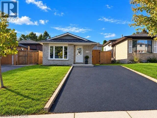 478 TEMPLEMEAD Drive, Hamilton, Ontario L8W2H2