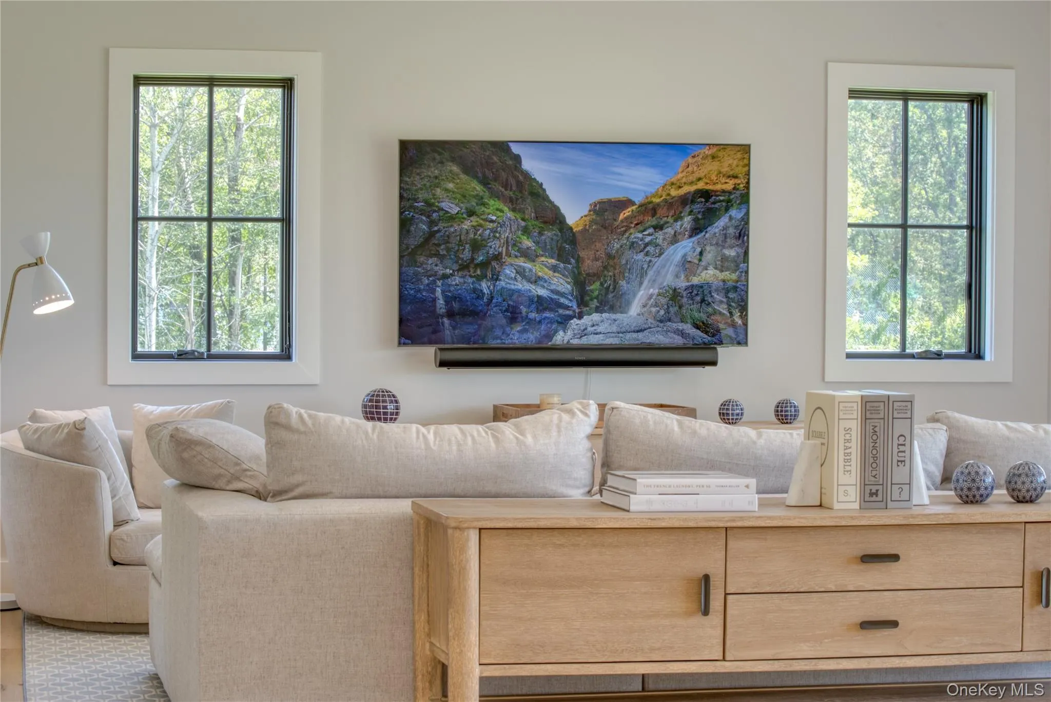 Main level family room Main level family room