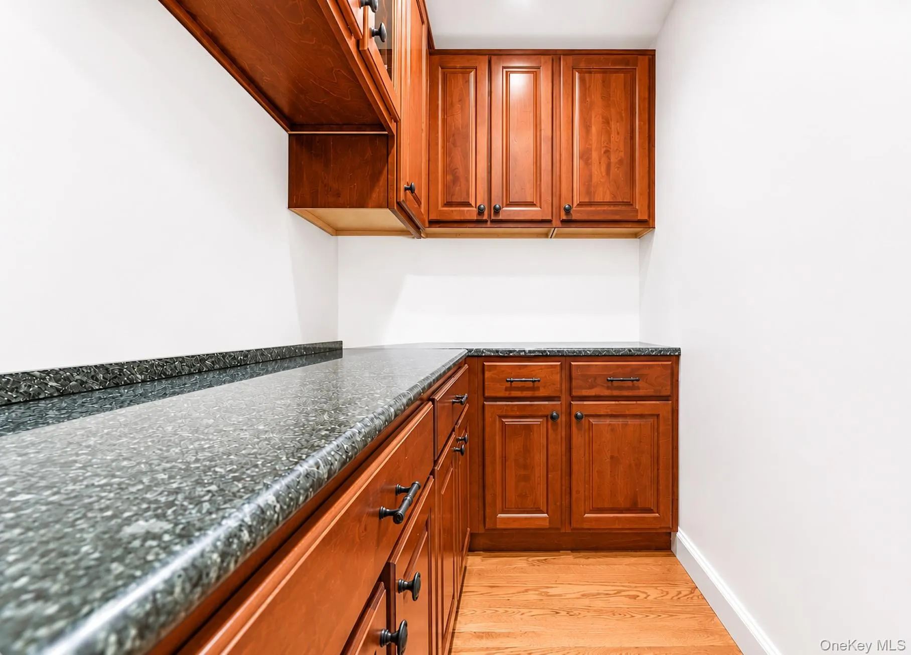Spacious walk-in pantry Spacious walk-in pantry