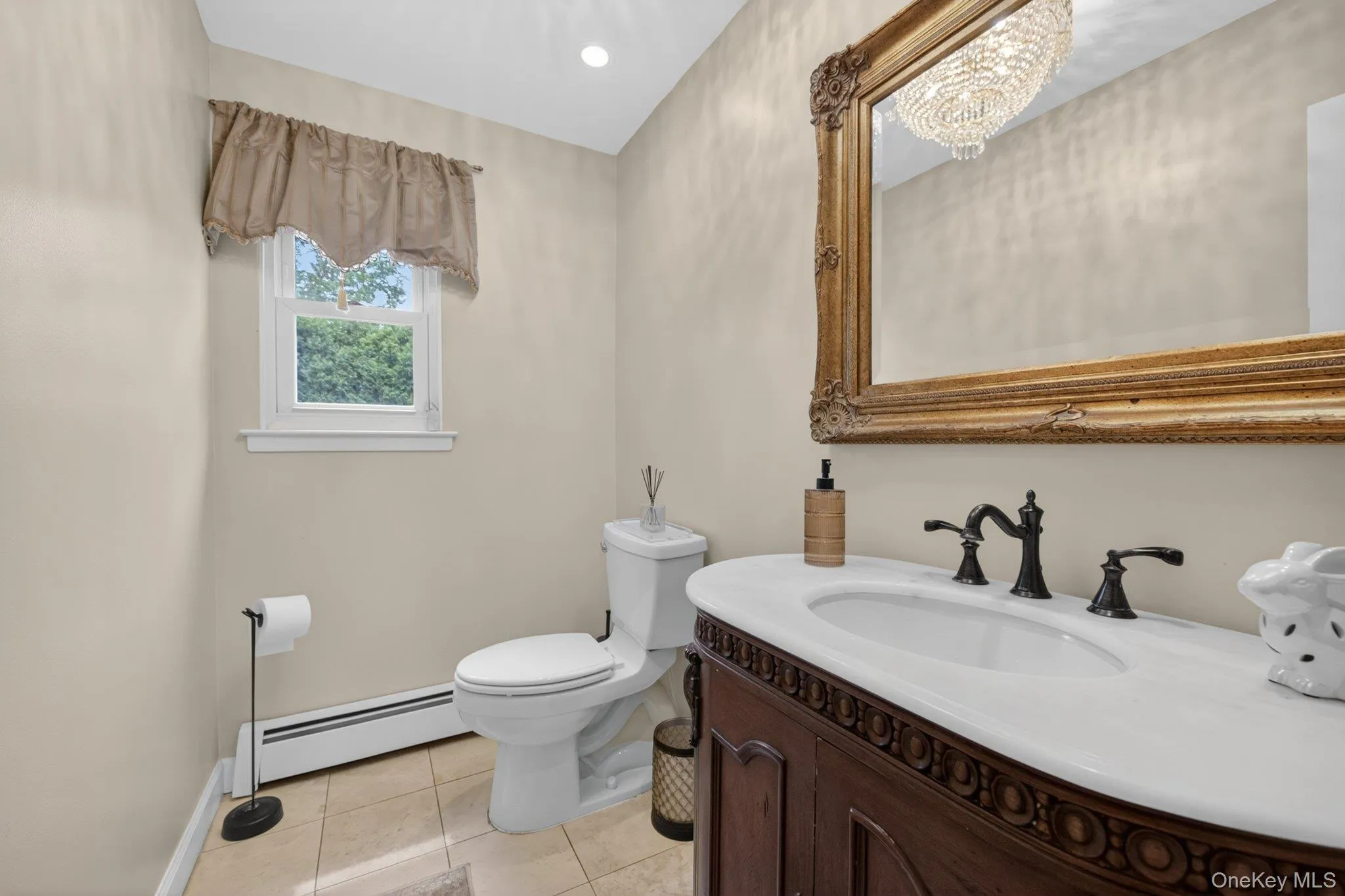 Powder room on main level. Powder room on main level.