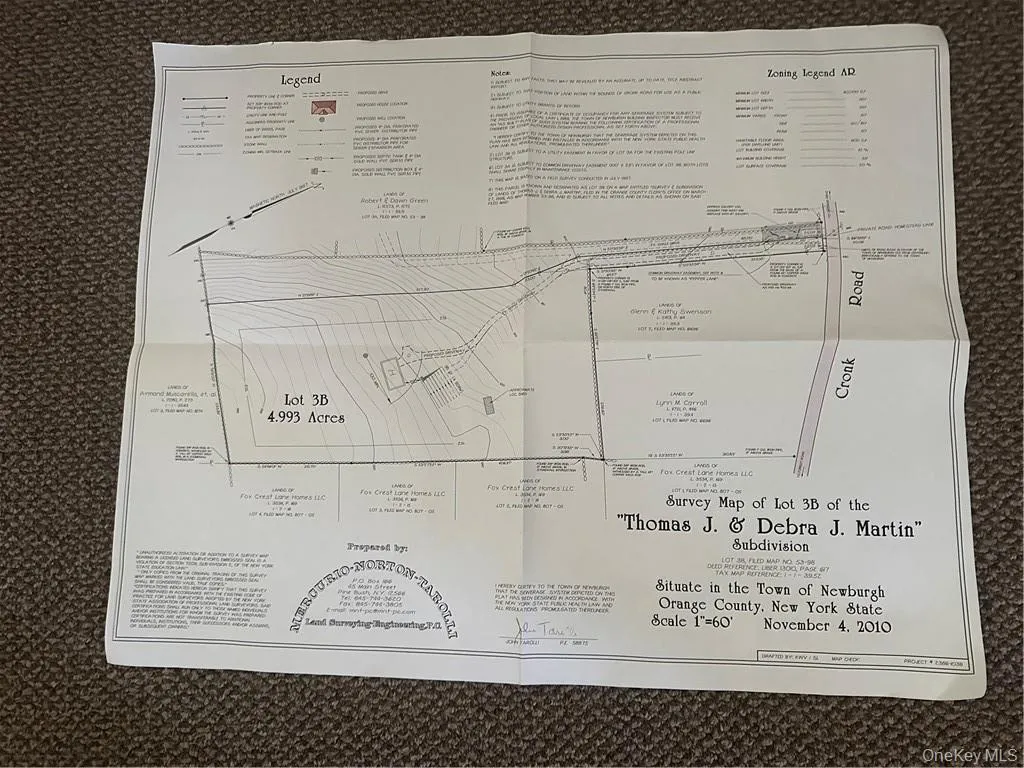 Survey map Survey map