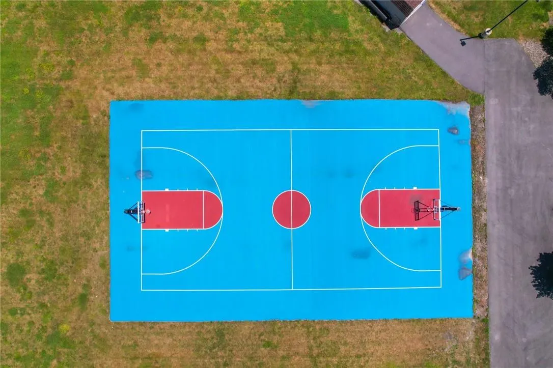 View of basketball court View of basketball court