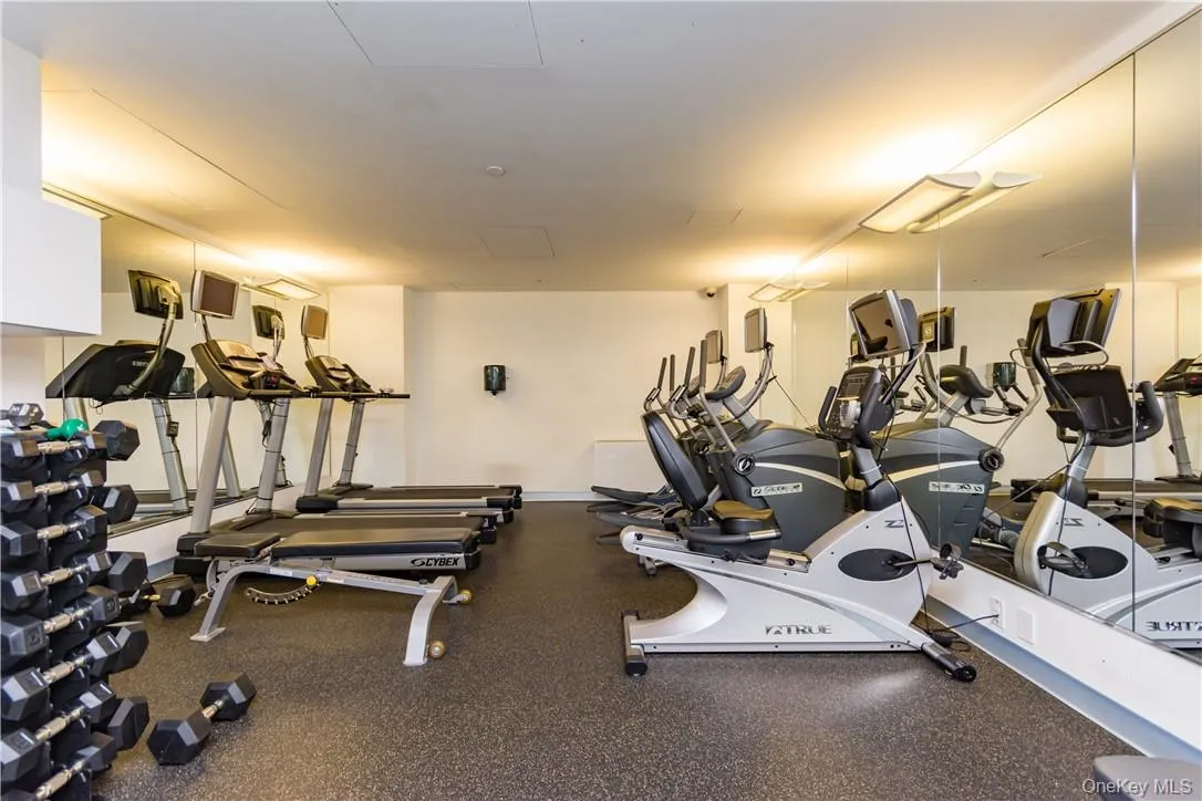 View of workout area View of workout area