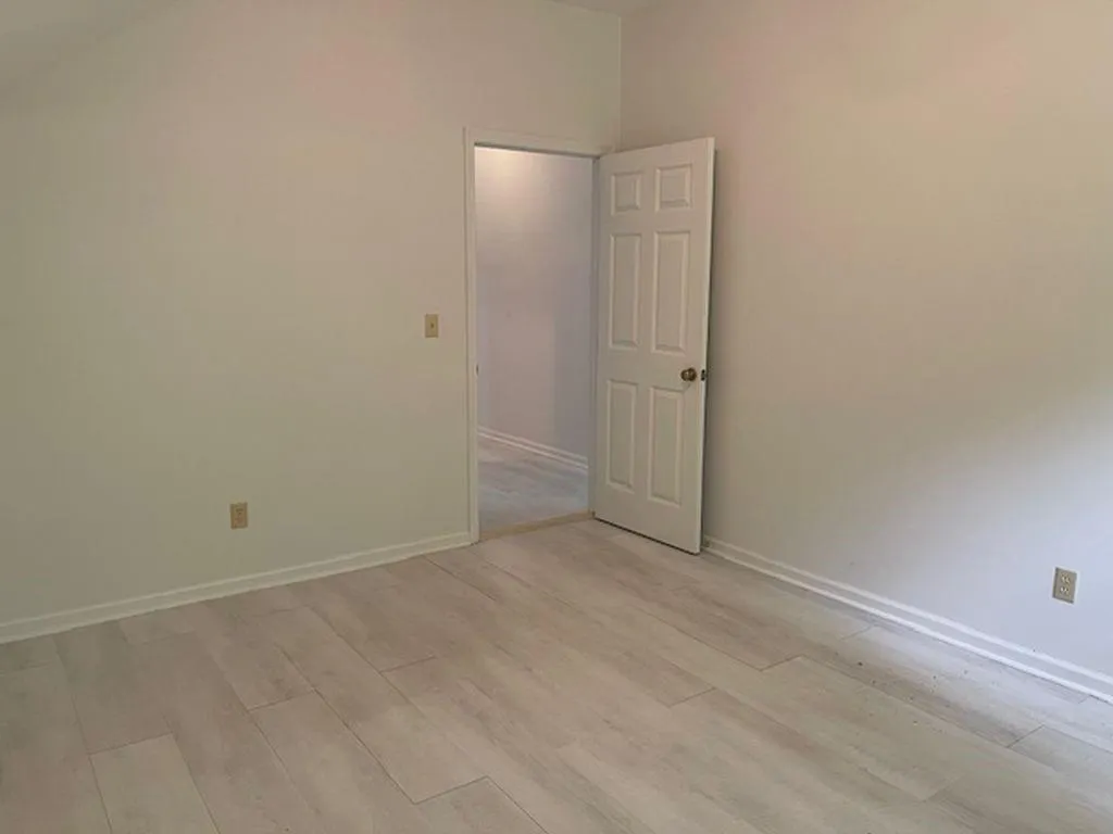 Spare room with light wood-type flooring Spare room with light wood-type flooring