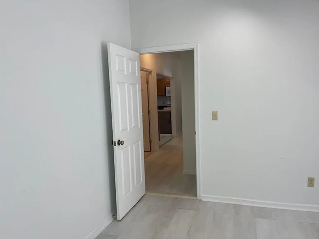 Spare room with light wood-type flooring Spare room with light wood-type flooring