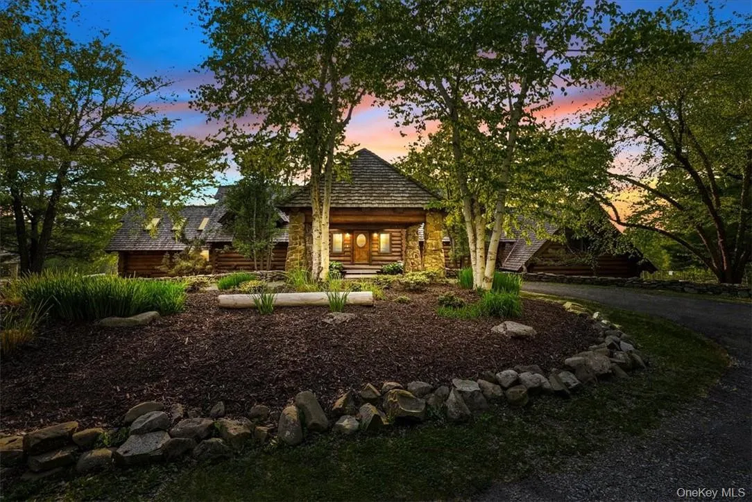 Sunset Lodge, a country dream retreat nestled in the beautiful lower Hudson Valley. 38 acres of bucolic land with gated entry and stunning, exceptionally maintained 4400 square foot main home. Sunset Lodge, a country dream retreat nestled in the beautiful lower Hudson Valley. 38 acres of bucolic land with gated entry and stunning, exceptionally maintained 4400 square foot main home.