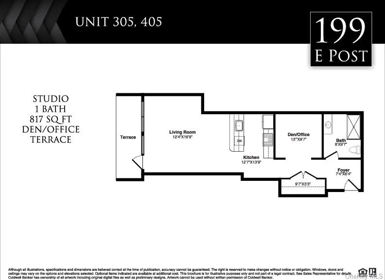 Floor Plan Unit 305 Floor Plan Unit 305
