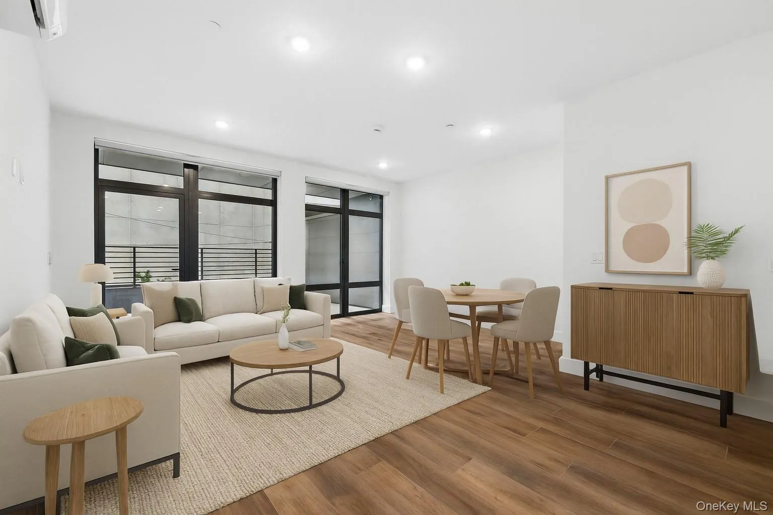 Living/Dining Area virtually staged Living/Dining Area virtually staged