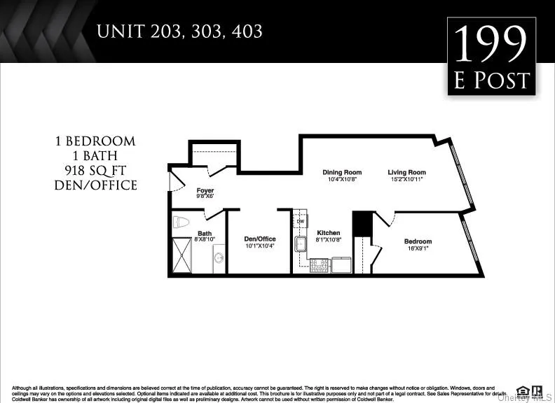 Floor Plan Unit 203 Floor Plan Unit 203