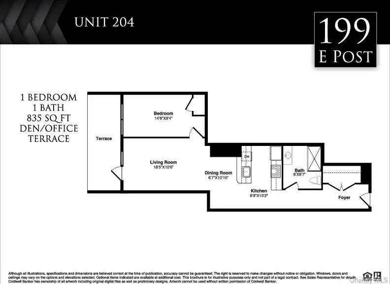 Floor Plan Unit 204 Floor Plan Unit 204