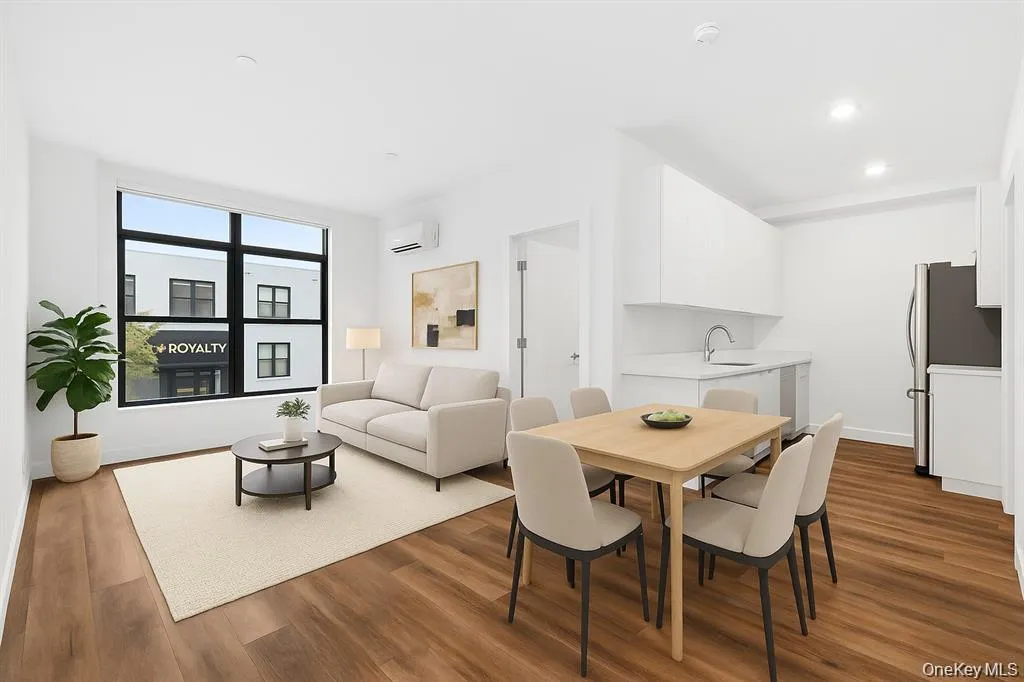 Living/Dining Area/Kitchen virtually staged Living/Dining Area/Kitchen virtually staged