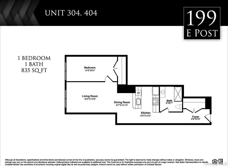 Floor Plan Unit 304 Floor Plan Unit 304