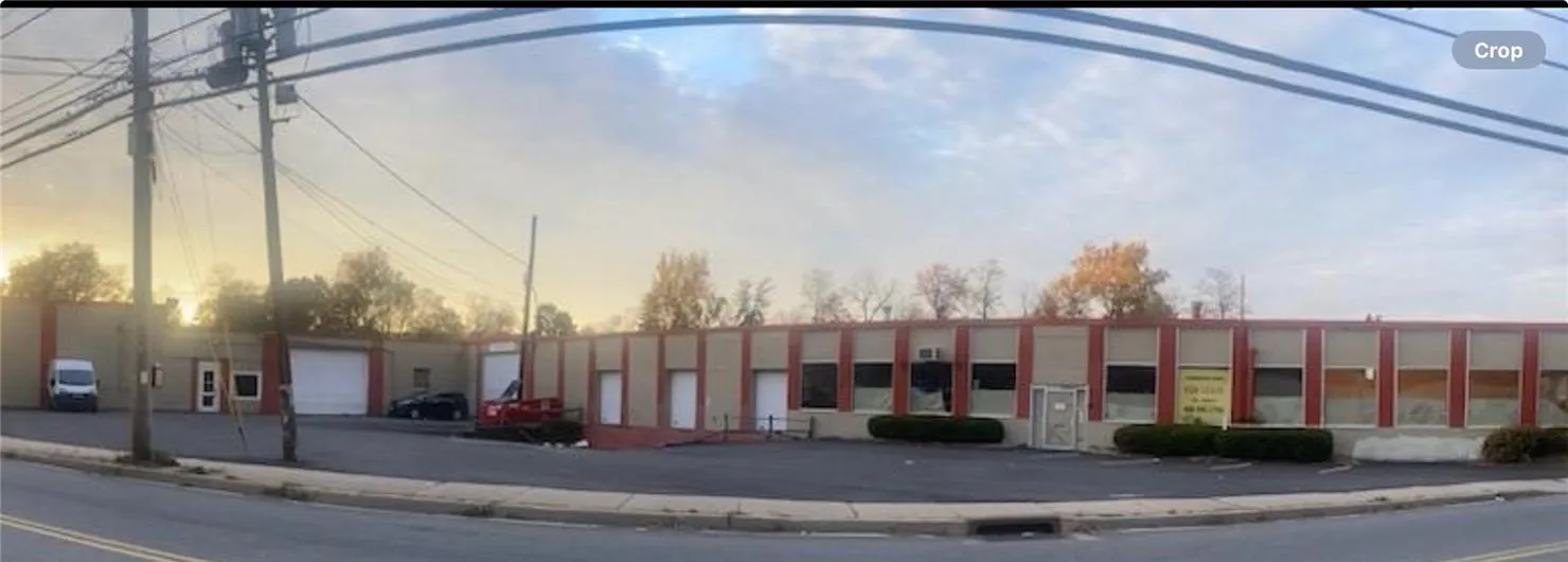 View of outdoor building at dusk View of outdoor building at dusk