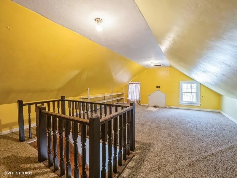 The attic is great bonus space! The attic is great bonus space!