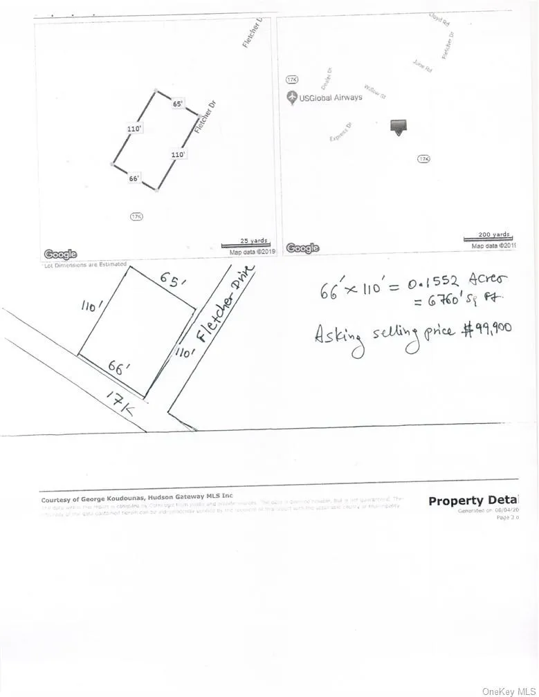 Fletcher Drive, Newburgh (town), NY, ,Land,For Rent,Fletcher,0,H4953818 Fletcher Drive, Newburgh (town), NY, ,Land,For Rent,Fletcher,0,H4953818