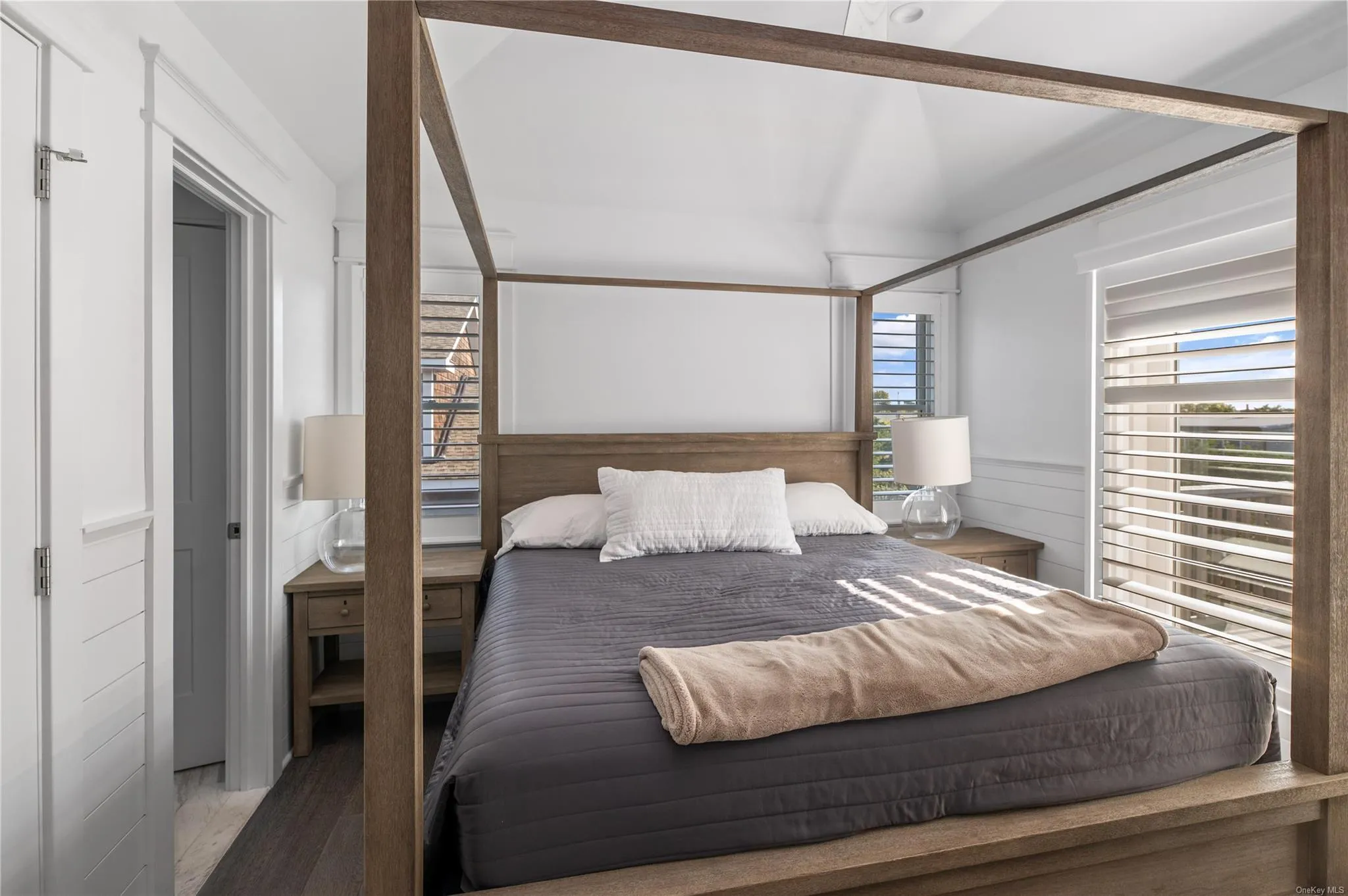 Bedroom featuring hardwood / wood-style flooring Bedroom featuring hardwood / wood-style flooring