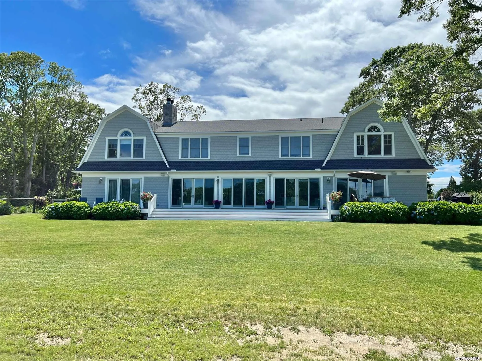 Rear view with pool Rear view with pool